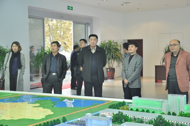 罗庄区政协领导莅临罗欣视察指导工作(2015/11/14)